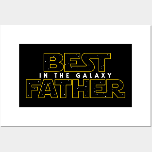 Best Father in the Galaxy v2 Posters and Art